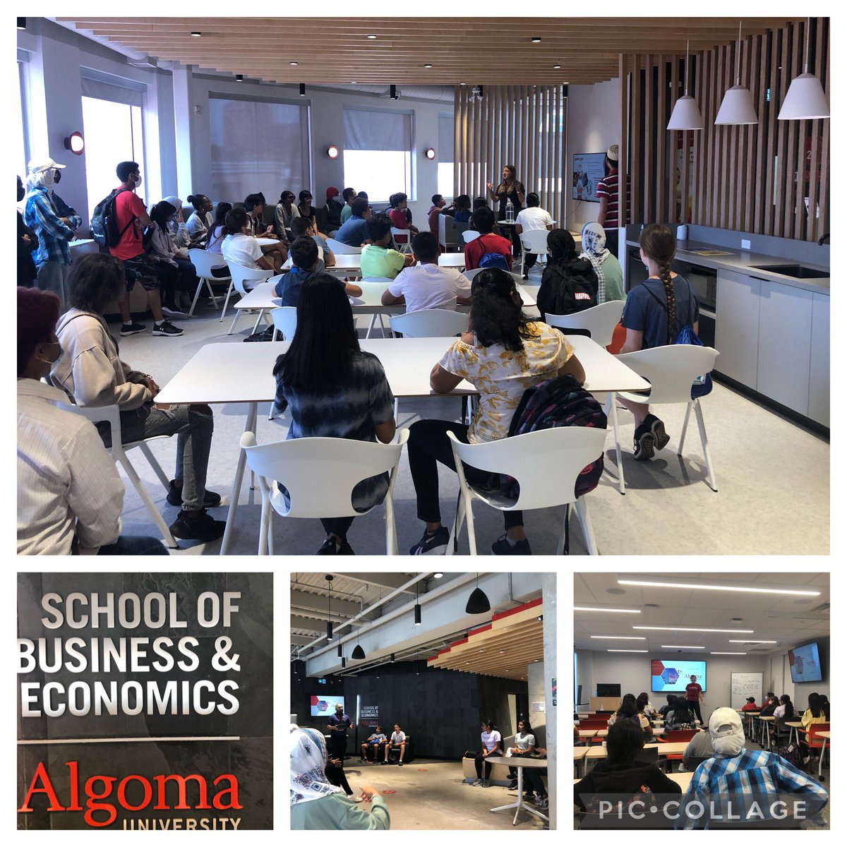 Great Day 4 at @discoveralgomau with Leading 4 Me - thank you from <a href="/PeelSchools/">Peel District School Board</a> SS and <a href="/MsShenouda/">Ms Shenouda</a>