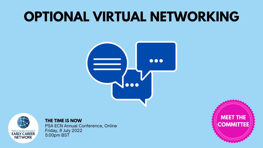 psa_ecn's tweet photo. Happening Now: Optional Virtual Networking π
Want to come chat with the ECN Committee or network with other attendees? Join us now for an informal virtual networking session!
Link and instructions in your inboxes π₯
#TheTimeIsNow22 https://t.co/CkjG7Q7PGv
