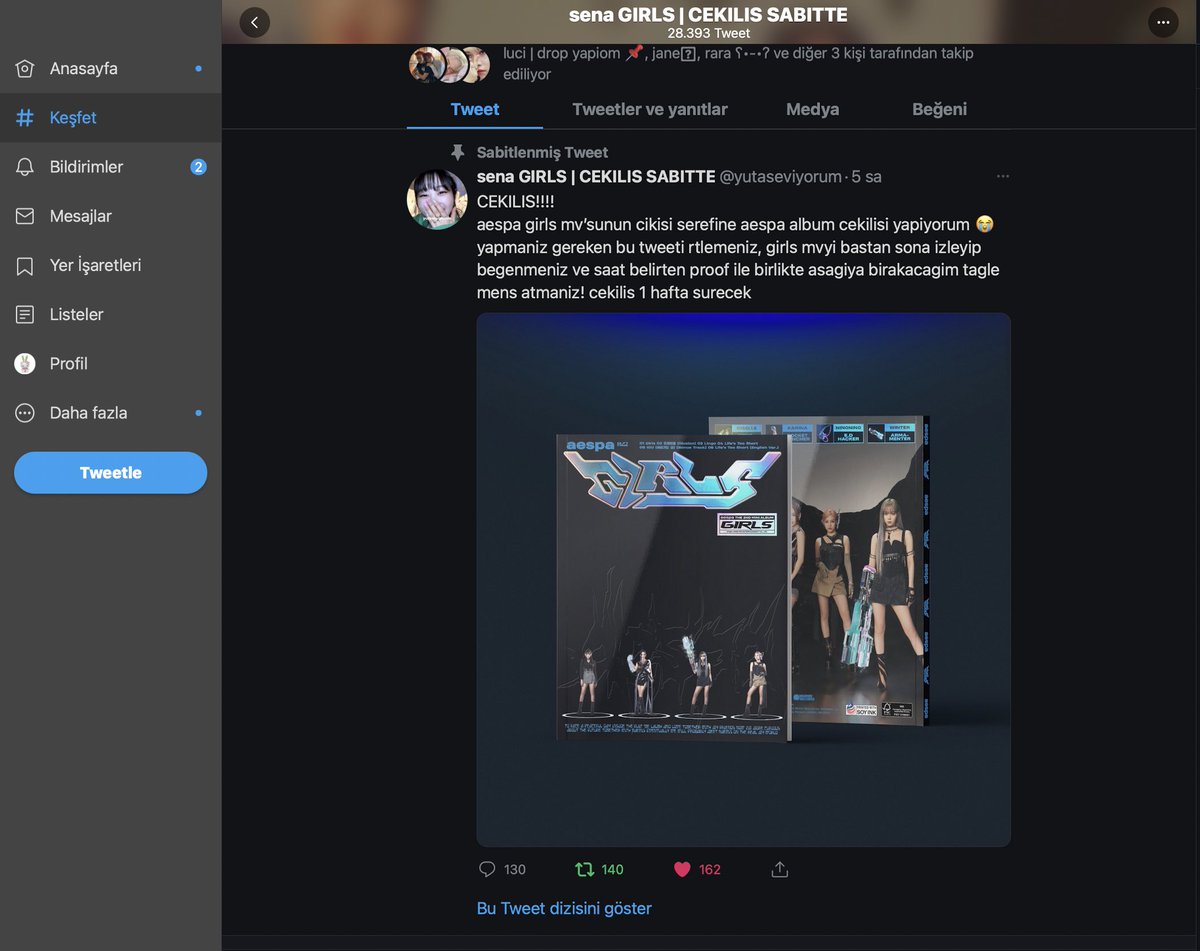 leecriee's tweet photo. @yutaseviyorum teşekkürlerr 💗

AESPA GIRLS OUT NOW  
#WeThemGirlsAESPA
#에스파_Girls_오늘1PM 
#aespa_Girls @aespa_official https://t.co/93jbwSI50M