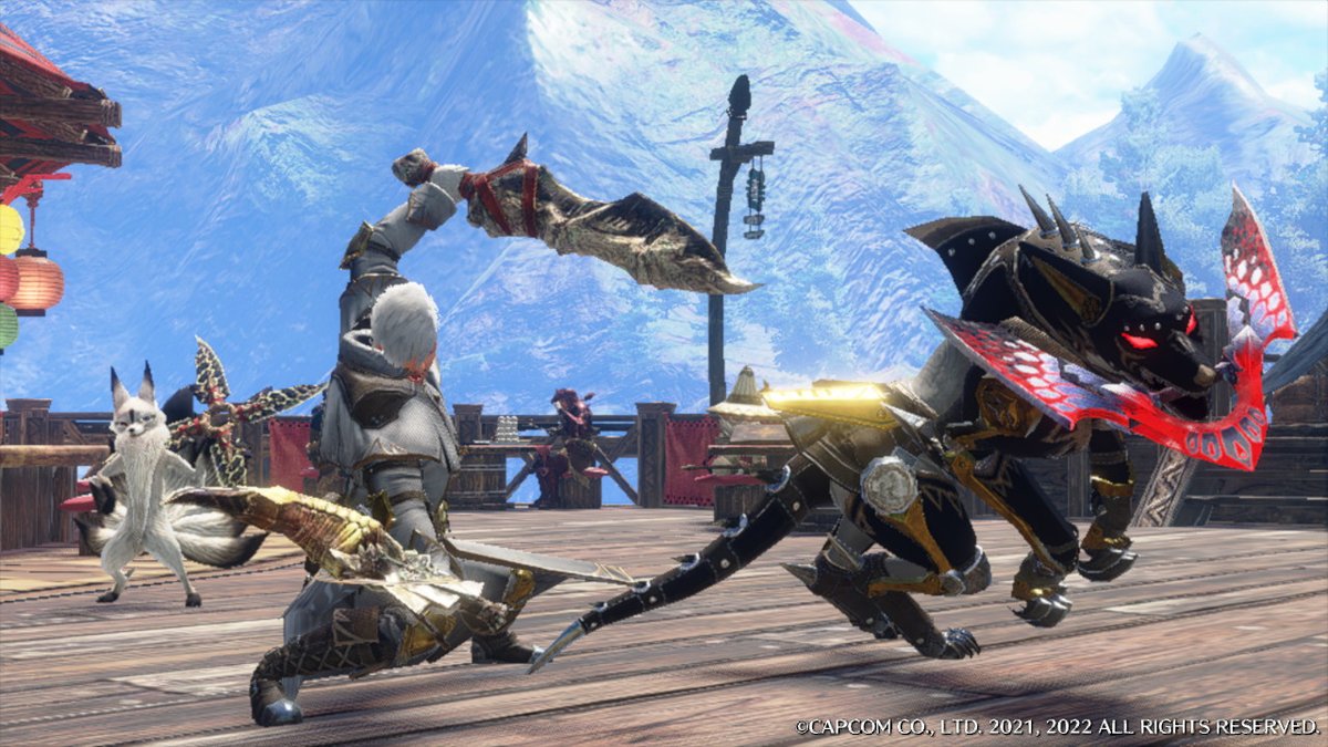 RegySagara's tweet photo. #MHRise #MonsterHunter #NintendoSwitch https://t.co/uscH2kQDEC