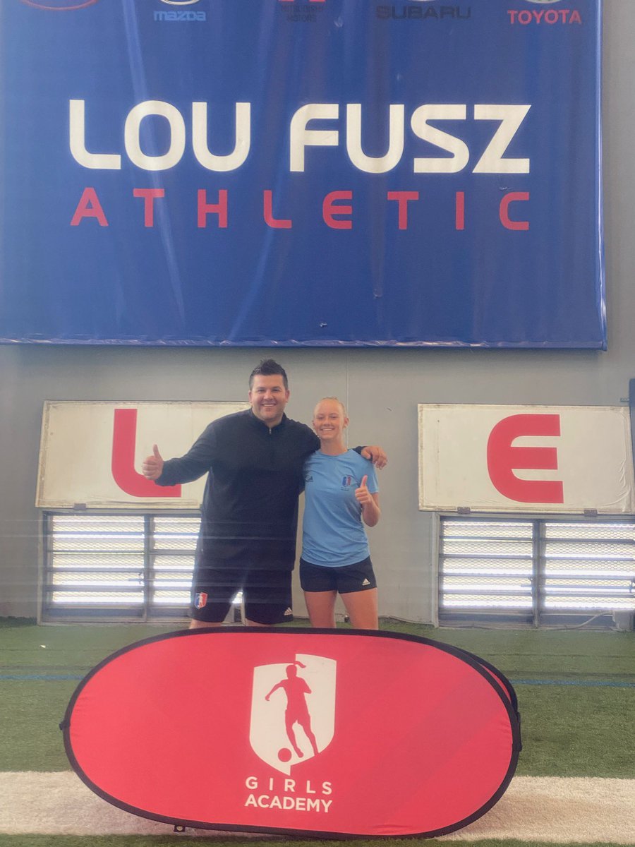 Century_Utd's tweet photo. Coach Sasa and Payton O’Malley at the Girls Academy National Talent ID! #RepCentury https://t.co/om0GhBd9lv