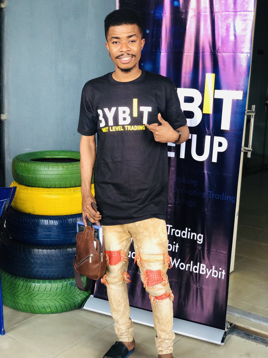 Jay_Pee_JP's tweet photo. I really had a wonderful time with @BybitAfrica at todays #BybitMeetUpUyo and learn lots of new things concerning opportunities in the Blockchain industry.
And I also won the Prize for an attendee with the highest Twitter engagement.
Thanks for the gift,letโs make #Crypto known https://t.co/UVR1FThT4t