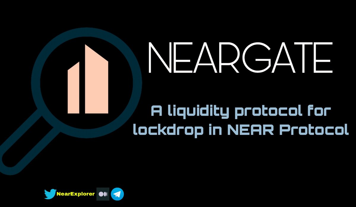 NearExplorer's tweet photo. 🧵1/2What is @NearGate_HQ?

NearGate is the next generation launchpad for forthcoming projects in the NEAR ecosystem, which
not only empowers projects through crowdfunding but also allows lossless crypto investments for
investors through stablecoin lockdrop
#Web3 #NEAR #Launchpad https://t.co/lnpjULlb60