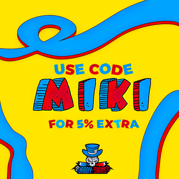 IdcMiki's tweet photo. 💀$10 on-site balance on DaddySkins💀

✅FOLLOW @IdcMiki &amp; @DaddyskinsCSGO

✅Retweet 

✅Tag Friends

🤝(optional) use code miki:
https://t.co/V9aZpzgK0B

🍀ENDS IN 3 days🍀
#CSGO #CSGOGiveaway #Giveaways https://t.co/O14O7LZKwc