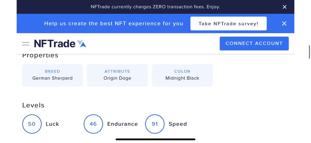 BioFiGlobal's tweet image. 🪐Ethos Update🪐

Happy Friday #BioFi 🧬 Community! 

The stats have been added to your #MoonDoges &amp;amp; can be displayed by refreshing the metadata on #NFTrade 

Stats are based on 10-100 

Get your doges for racing around the corner! 🐕💨🏁

#Link #Avax 

biometricfinancial.org/dogerun-mint.h…