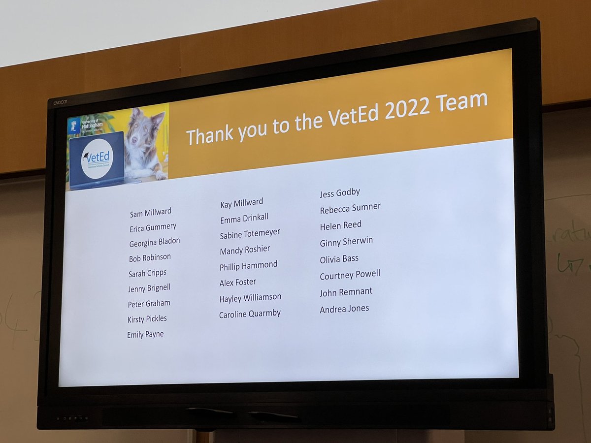 VetEd2022 tweet media