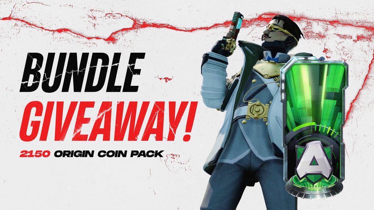 Get ready for the [A]lliance #ALGS bundle drop in three simple steps and stand a chance to win a 2150 ORIGIN Coin Pack! 

🐦 Follow us
🔁 RT
💬 Name your favourite legends to run with Crypto!

Giveaway ends 23:59CEST July 11th | #ALLfam