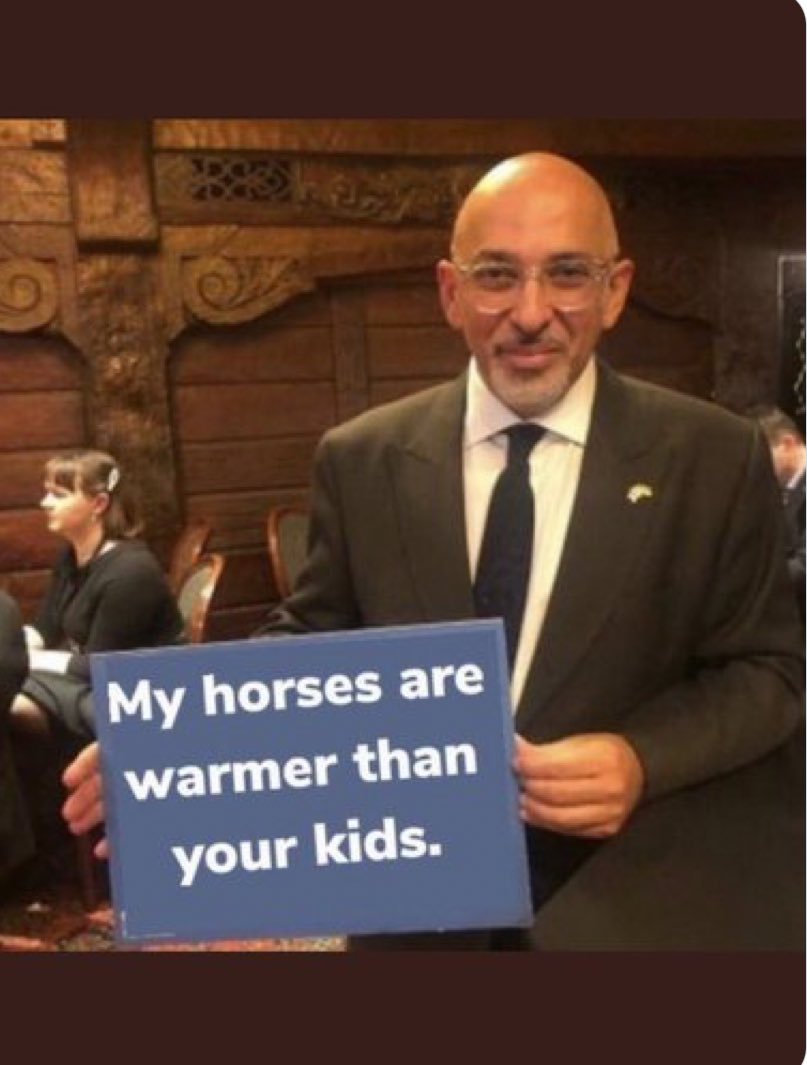 spagettihetti's tweet photo. @MartinSLewis @CornwallInsight Here’s our 3 minute Chancellor . He claimed over 5k in MP expenses for heating… wait for it…. For his stables to keep his pony warm . So…… maybe The Tories understand when helps needed https://t.co/qgFdcoF5wo