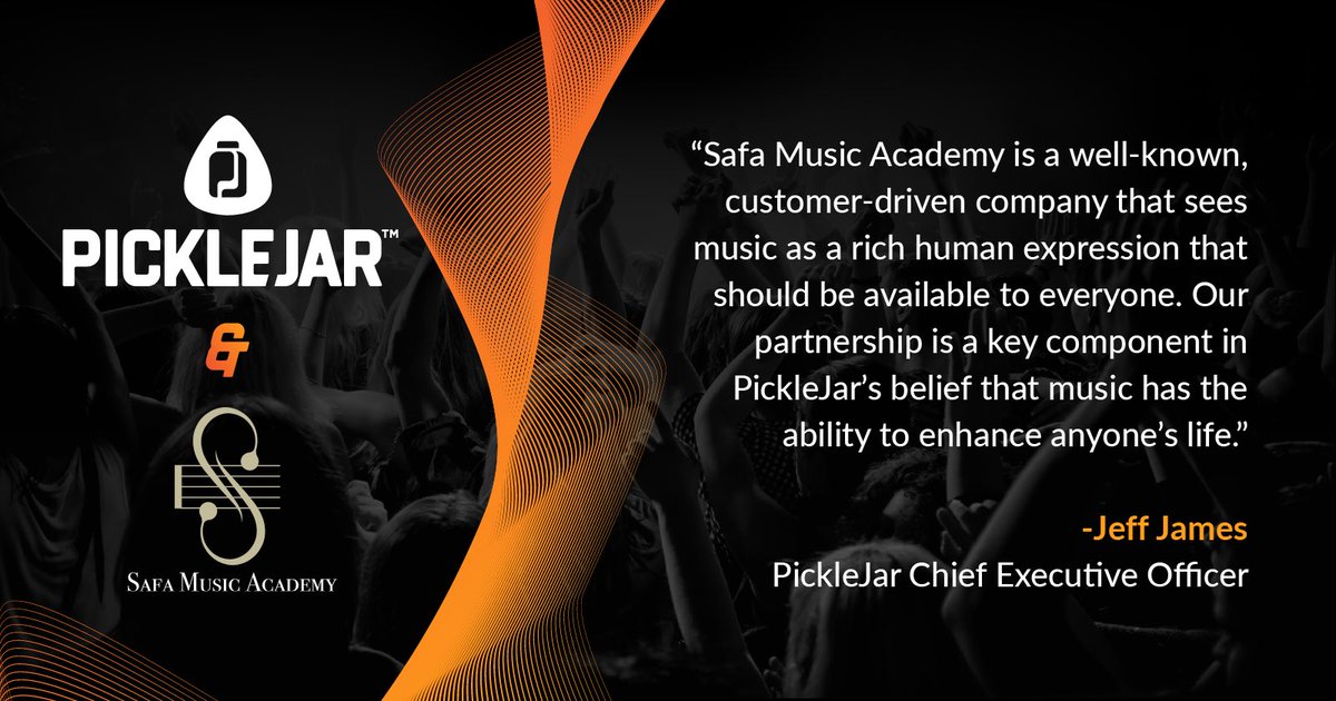 PickleJarLive's tweet photo. Our latest Strategic Alliance Partnership with @Safa_music will provide artists with exciting new opportunities through our app &amp; create influential connections via live gigs &amp; networking.

See how we're bringing together communities on and off the stage! https://t.co/jTscVmEoKx https://t.co/K53Vw5jWn3