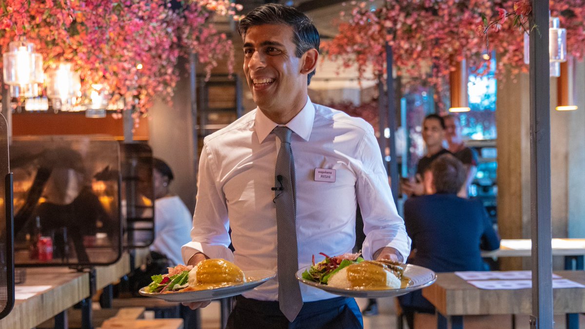 tlnlndn's tweet photo. Rishi Sunak's wants to be a Tory leader.

A Chancellor who increased taxes during the cost of living crises and wanted to sell NHS.

A millionare with a non-dom wife who partied while people died.

A man who claimed to drive a Kia Rio whilst having 4 cars.

NOT #Ready4Rishi https://t.co/QWtAl9AfOB