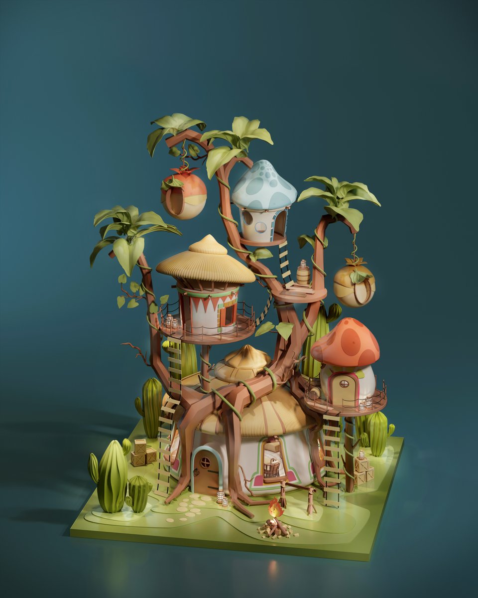 FictStudio's tweet image. CHAPTER #03 ‘Tree House’
“we are building a place in Cardano”

@Pavia_io @claymates @Cardano 
#Metaverse #CNFTCommunity #Cardano #pavia #clayverse #Claynation