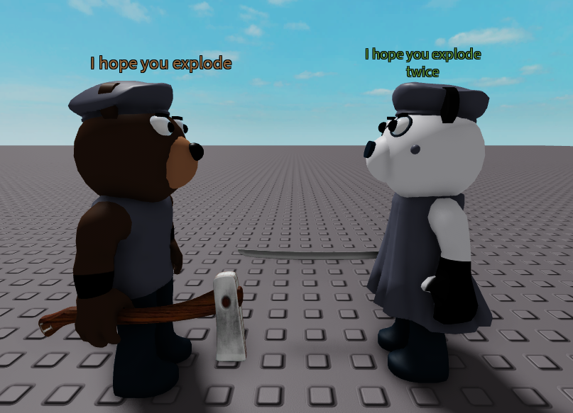 0bsidianwarrior's tweet photo. Baren and Pandy are def enemies https://t.co/p0RQuicHkA