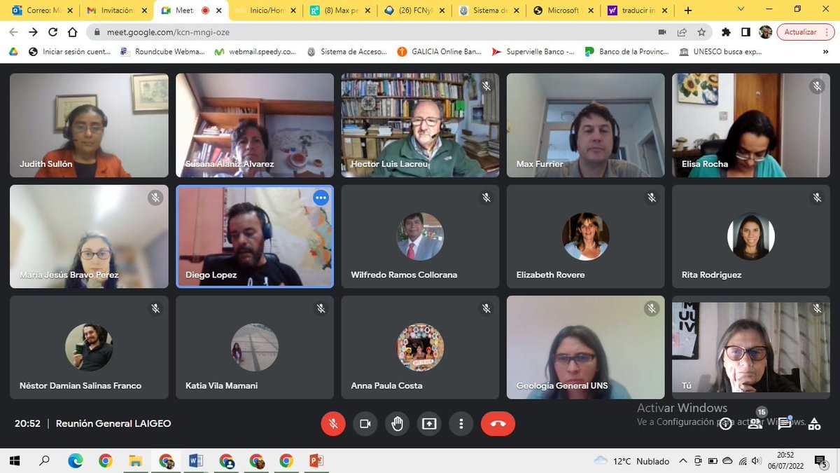 LAIGEO1's tweet photo. Agradecemos a todas las personas que se unieron a nuestra reunión virtual del mía miércoles 06 de julio. Fue agradable volvernos a ver!
El encuentro muy productivo, conocimos iniciativas muy interesantes. Ya vienen nuevas actividades!.
#educacionengeociencias #laigeo https://t.co/cVtWCvbG6c