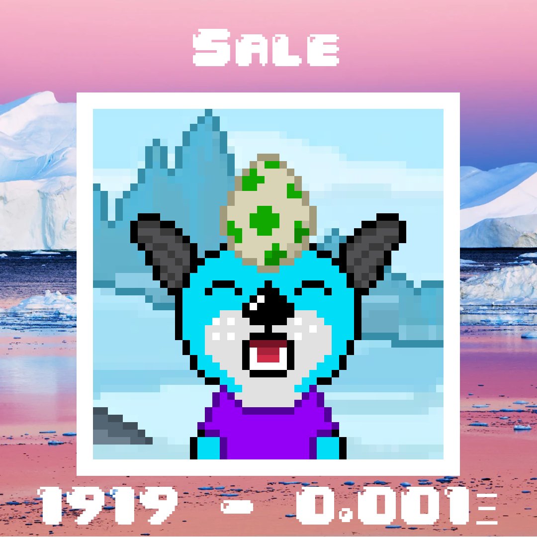 pixelotters's tweet image. ⚠️Alert ⚠️
⏲️ It is now 12 PM (UTC-4)

The Pixel Otters number 1919 is on sale for 0.001 Ξ for 1 day. 💸💸

Get it now by clicking here 🔽🔽
opensea.io/assets/ethereu…

#NFTs #nftart #NFTCollection #NFT #NFTdrop #NFTCommmunity #NFTMinting #NFTGiveaway