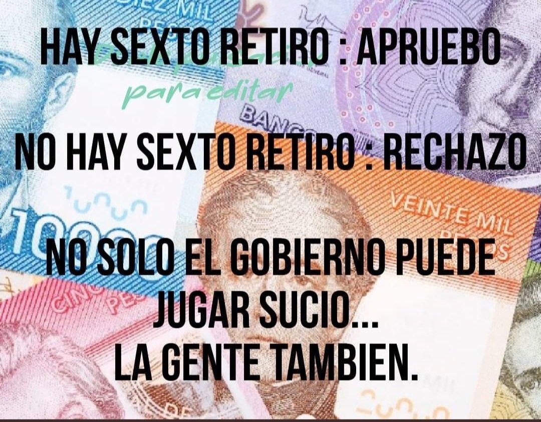 LuisMauricioSo7's tweet photo. @KarolCariola Entonces ayudenos a obtener Ife y bono para todos y todas, sin letra chica cuando lo exijio con Piñera, solo se requiere voluntad.
#SextoRetiro 
@gabrielboric 
@mariomarcelc
@KarolCariola
@alinco_rene 
@PamJiles
@DuranDiputado
@Raul_Soto1
@mariseka https://t.co/Xcx5GANjYj