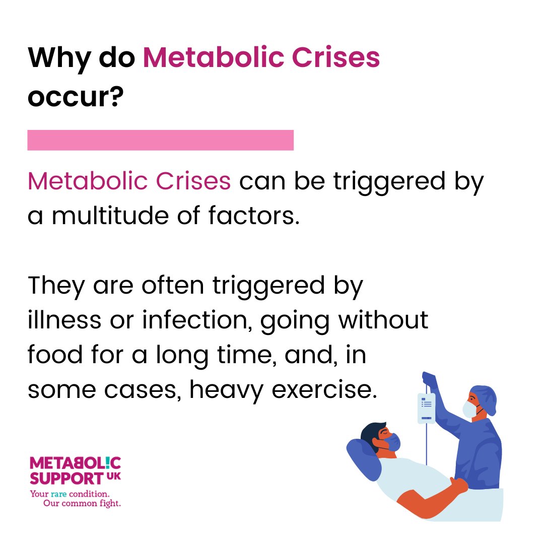 RareBeacon's tweet photo. Why do #MetabolicCrises occur you ask?

@MetabolicSuppUK has the answer! (2/3)

#MetabolicDisordersAwarenessWeek https://t.co/KWc3I9bcPC