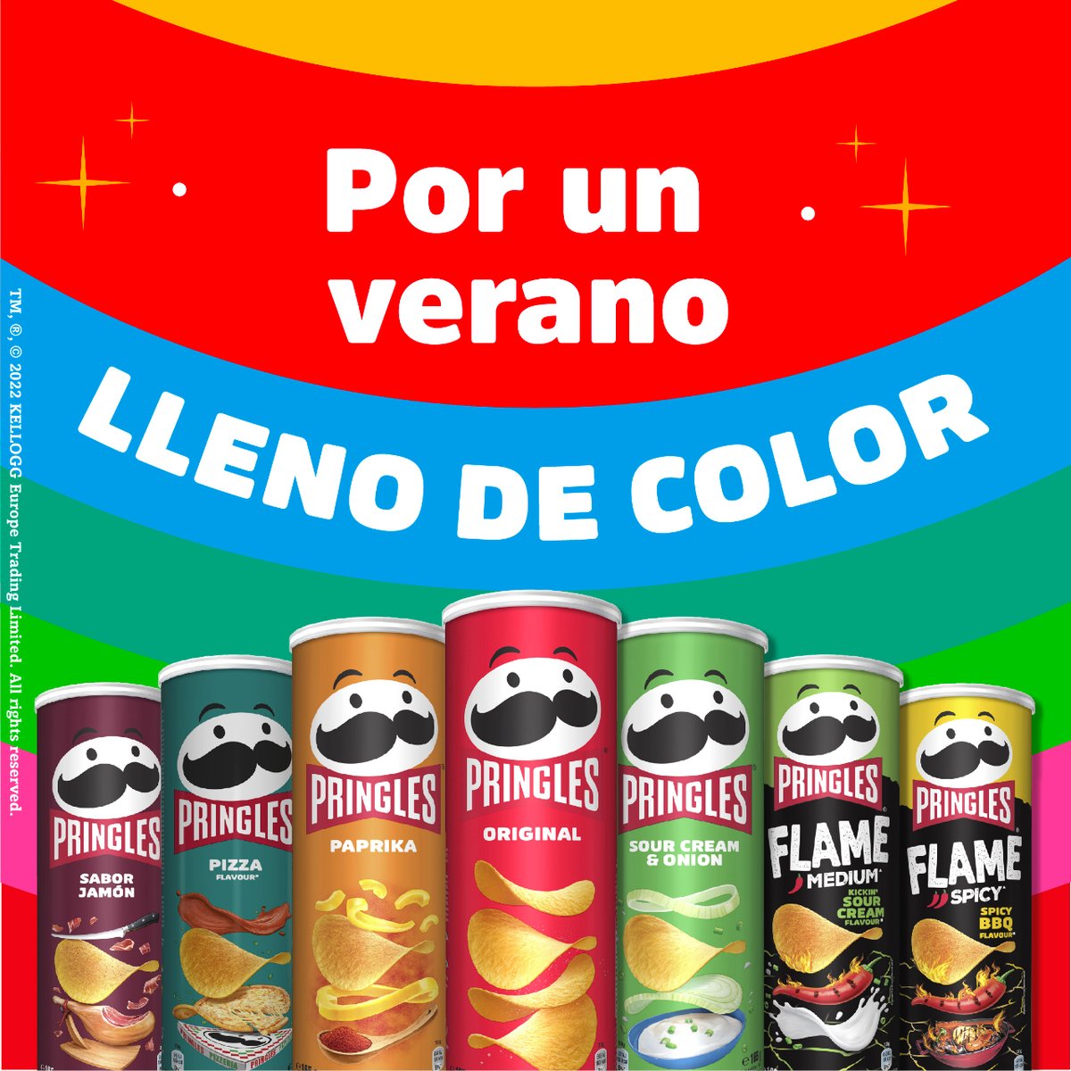 Verano, calor, color, Pringles. ¿Qué más se puede pedir? 

#DestapaElAperitivo