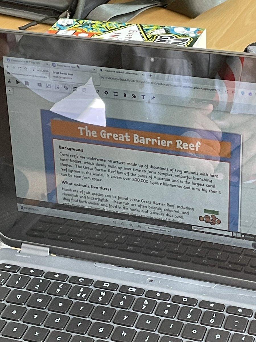 TH_carrie_ann's tweet image. Great to see #OrbitNote in action in class at 2 of the fab @LEOacademies schools today, making PDF resources interactive &amp;amp; engaging. Students were highlighting key words &amp;amp; learning new vocabulary 🤩An amazing example of well embedded tech @grahammacaulay @MrsShirley8 @TH_PatrickM