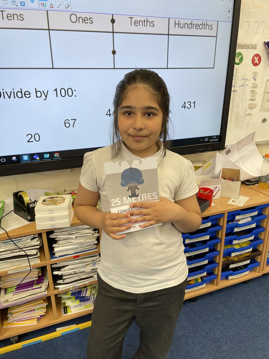 missdaltonbps's tweet photo. I’ve ad a lovely morning in @Y4Bps @mrs_ahmed22 swimming and maths the children were fantastic as always this superstar got her 25 meters award and the whole class earned a marble 🌟 @BirchfieldsPS https://t.co/46qGfYkbJm