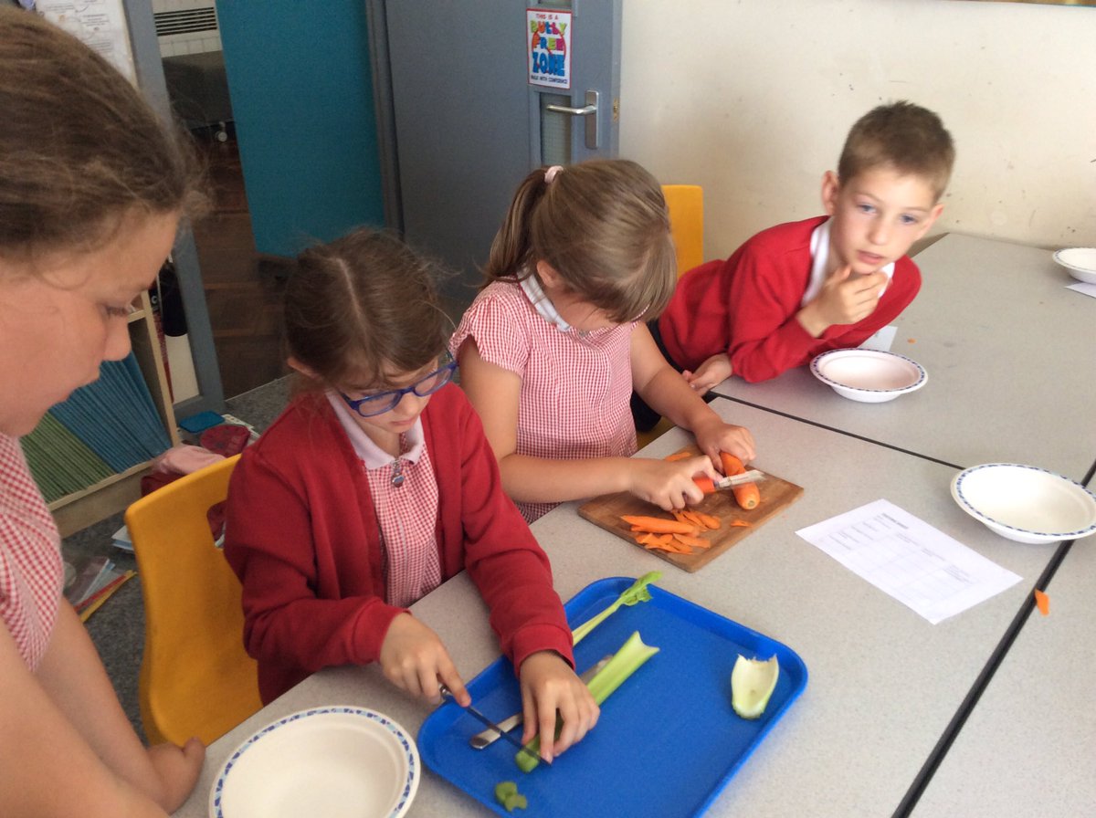 MIssBai69392016's tweet photo. #year3/4 #wellbeingwowweek. Working with Year 3, we have spent the morning making our own houmous and comparing it to shop bought.  @stjs_staveley @MrBStJosephs https://t.co/V04oEjpZS5