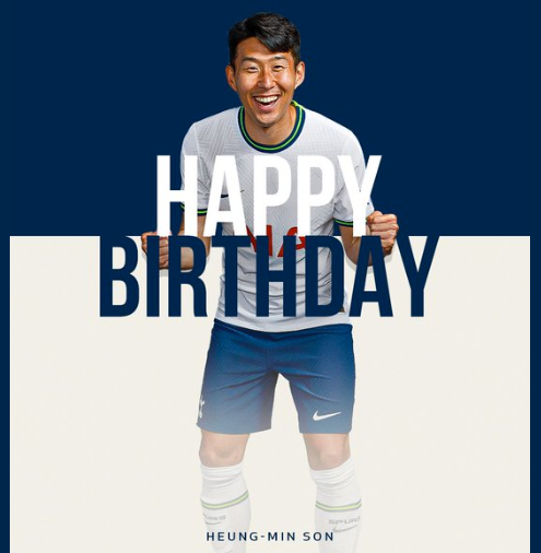 Happy 30th birthday Son Heung-min. 