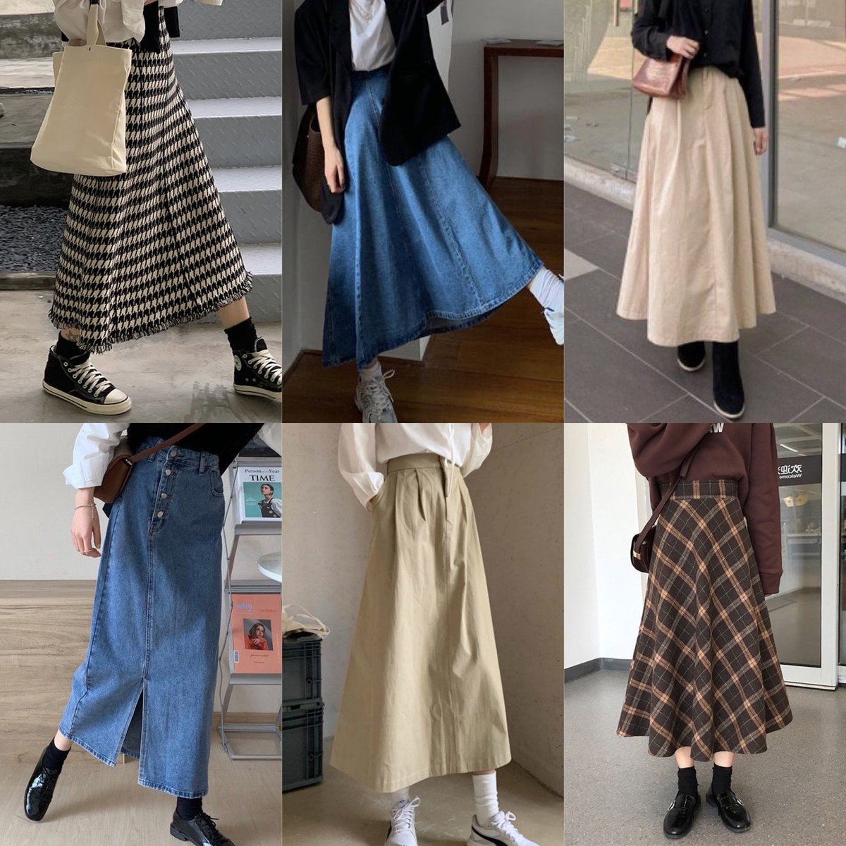 snflwrbysar's tweet photo. thread; cute casual women skirts 🌿 https://t.co/js8syWalZz