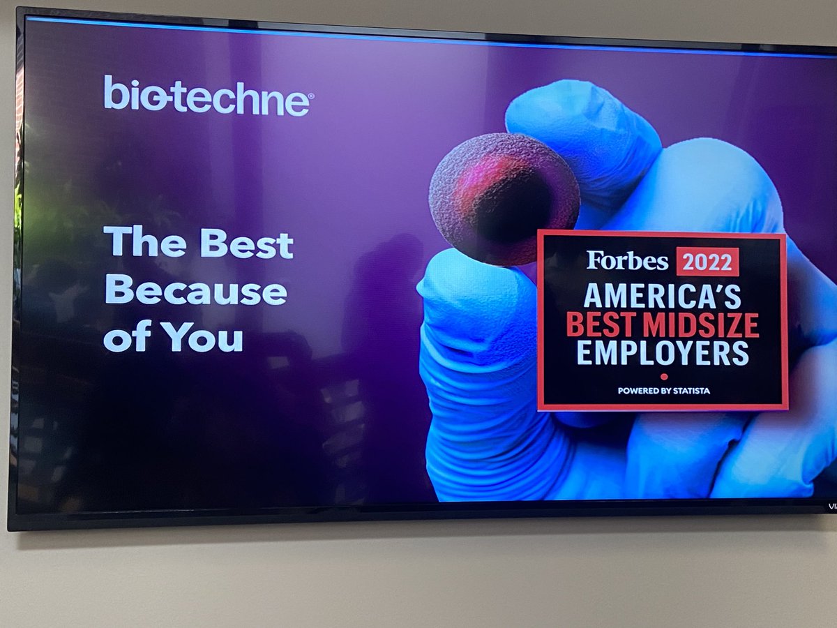ScSpatial_Splst's tweet photo. Absolutely delighted to meet the ⁦@biotechne⁩ family in person at our Minneapolis HQs and so very proud to be part of it! #acdbio #RNAscope https://t.co/UxAkBB0WFf