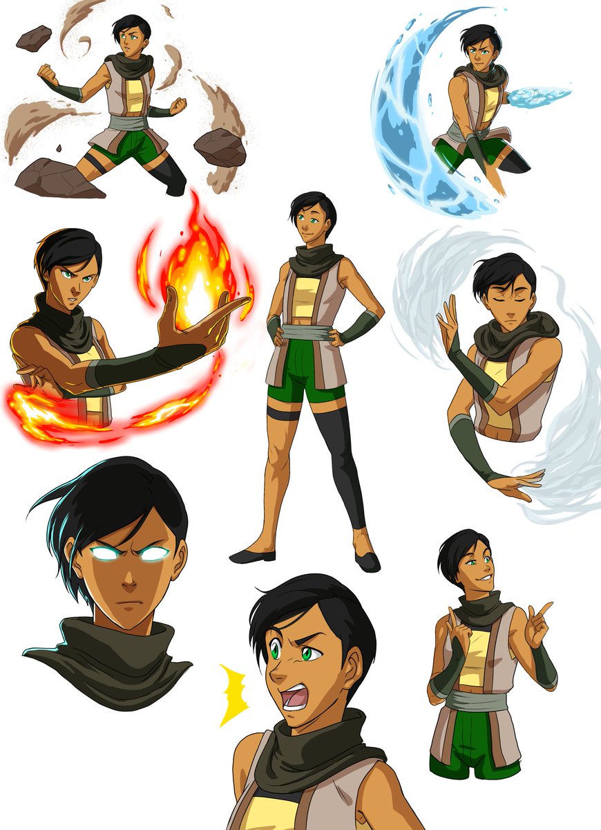 "Sadly the time has come for Korra to leave this world. With her gone the world begins anew and the jouney of the next Avatar begins"

Avatar Zaya was born to a Si Wong mother and Foggy Swamp father and is the next Avatar despite her reluctance to be so.