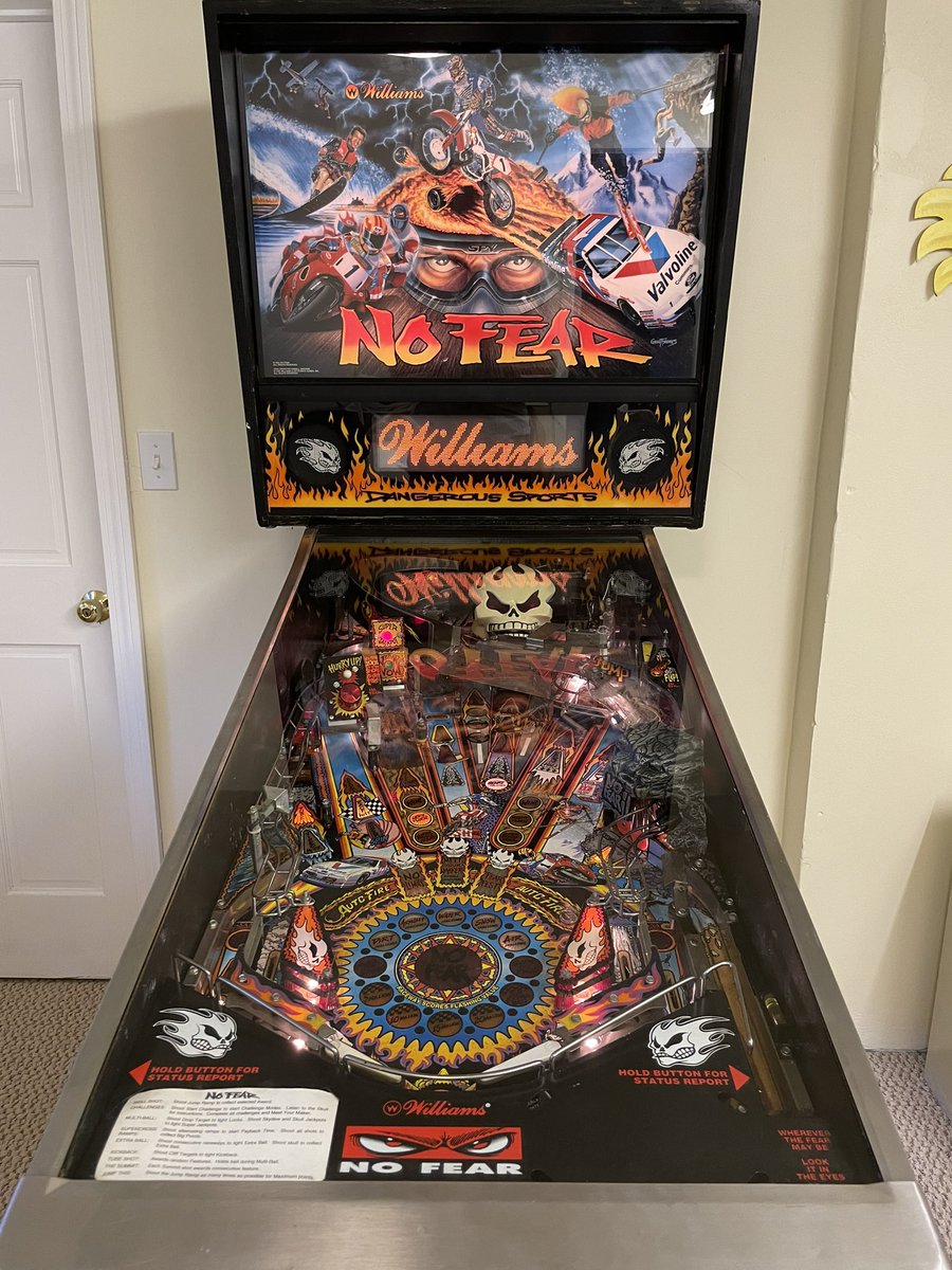 davececere's tweet photo. Just got this baby home. @brainiaq2000 @patricknixon you’re not invited over. These high scores are mine. https://t.co/vG0OJRDyzq