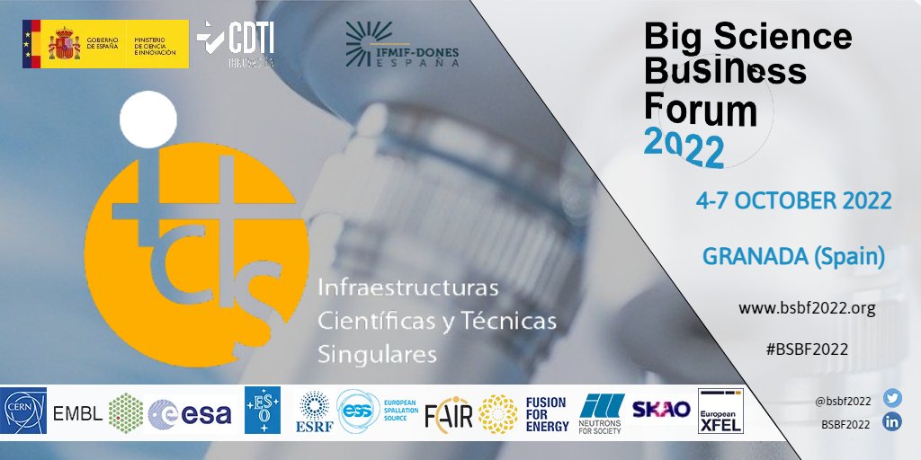 The Spanish network of Unique Science and Technology Infrastructures is bronze partner of #BSBF2022. These are cutting edge #researchfacilities hosted in #Spain that enable world-class science. Visit a selection of them in booths 67-68-70👇

➡️bit.ly/3Njz89L

#ICTSNews