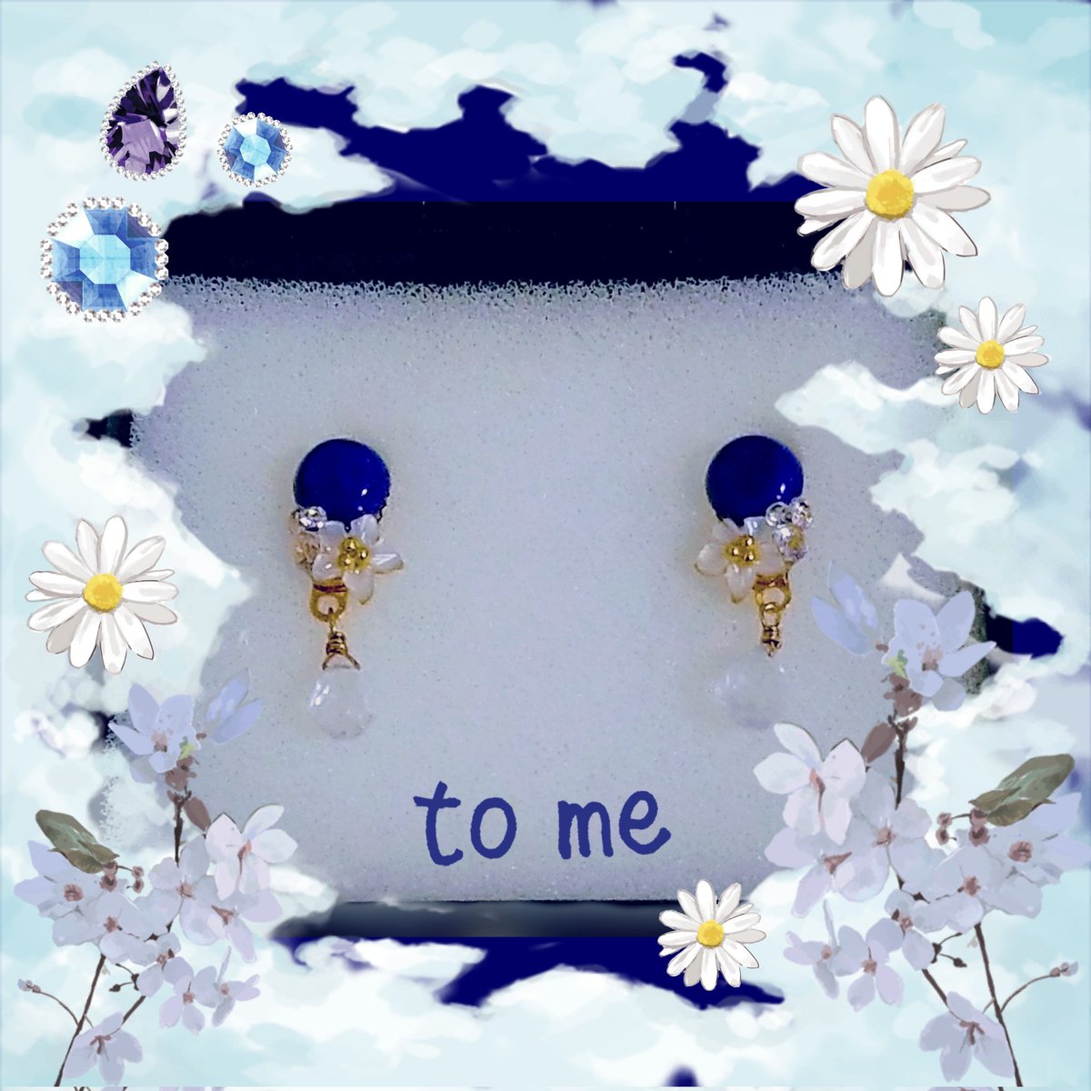 plumeria_kei's tweet photo. 京都で購入したぴありのイヤリング届いた♡このデザインめちゃめちゃ好みで一目惚れしたん(੭ु ›ω‹ )੭ु⁾⁾♡
運良く再入荷してて残り1点だったけど出会えた『夜顔』🌙✨ラピスラズリは誕生石だし、もう出会えたのは運命かもしれない(՞ . .՞)੭🍀
#清水坂ガラス館
#PIARI https://t.co/527A3MurYO