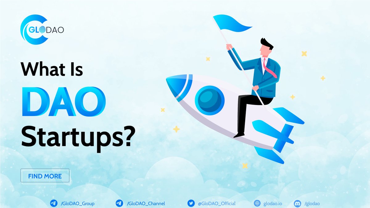 GloDAO_Official's tweet photo. Find out more about DAOs startup here 👉 https://t.co/7nvbUlaqAg

#glodao #defi #dao #blockchain https://t.co/Mf9fFozUPk