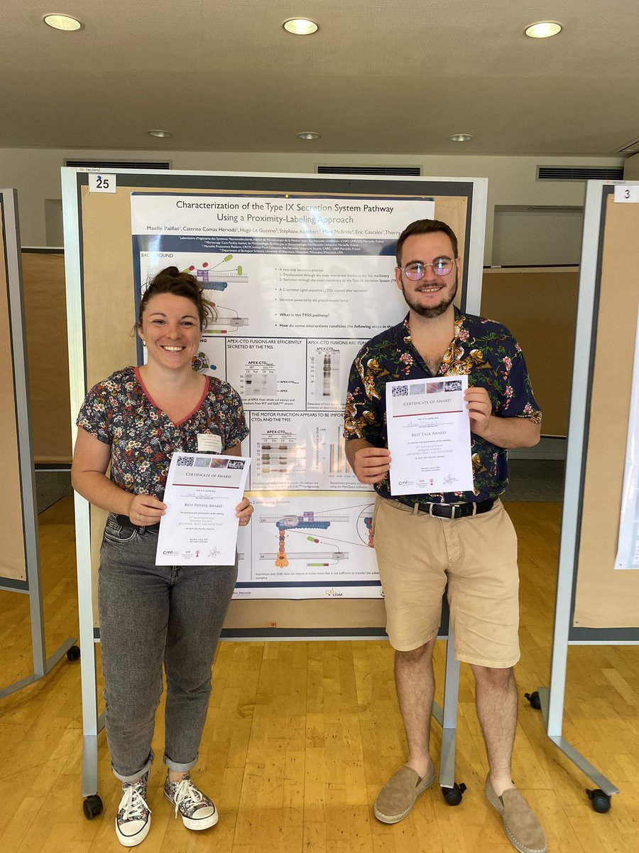 Coming back home after the CIVIS Summer School "Microbes, Host and Infection". It was a really great experience and I’m very proud of Maëlle and I for our prizes ! <a href="/civis_eu/">CIVIS - Europe's Civic University Alliance</a>