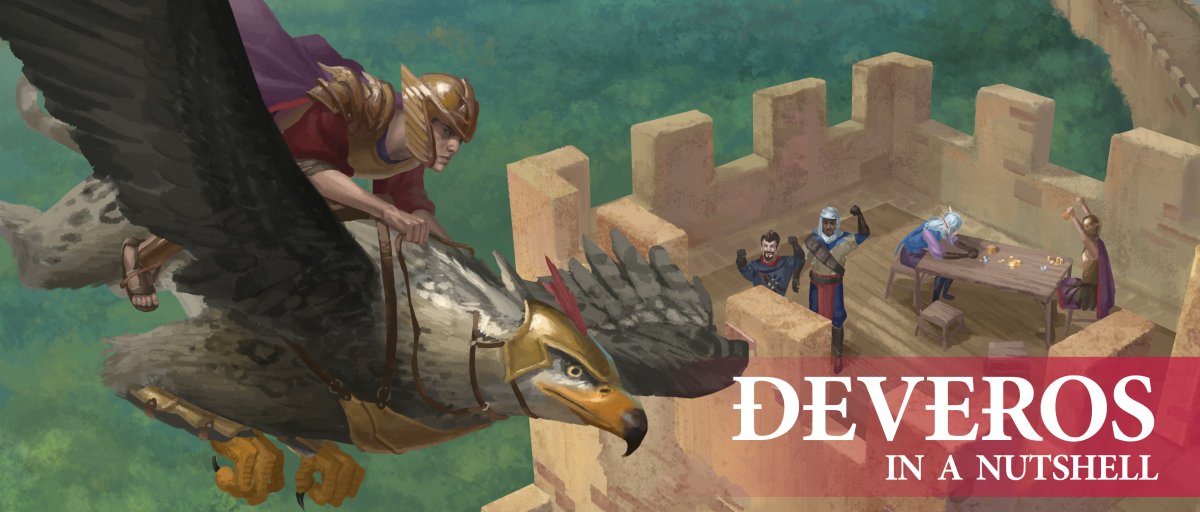 Deveros In A Nutshell is a FREE #dnd5e supplement with over 100 pages of Roman-esque lore, feats, monsters, and spells. It contains a fully explorable district from our upcoming city setting with an exciting adventure and oodles of art!

GRAB IT NOW 👇👇👇
vynestra.itch.io/deveros-in-a-n…