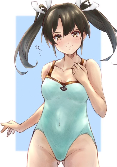 #リプきたキャラの水着を描く 企画第四弾、瑞鶴ちゃんです!( *'艸`)
翔鶴姉の方ばかり見ている提督を振り向かせるために、きわどいハイレグにチャレンジの瑞鶴ちゃんです!w
#艦これ #瑞鶴 