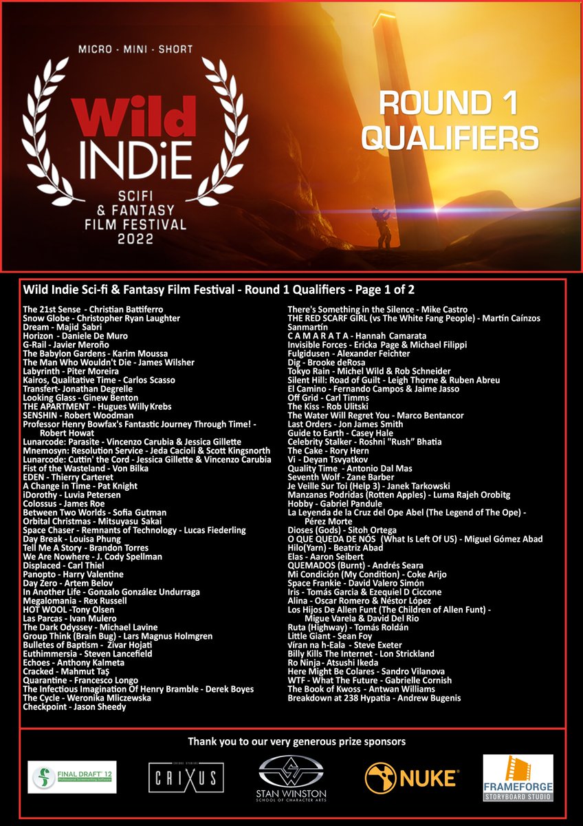 Wild Indie Sci-Fi & Fantasy Film Festival tweet media