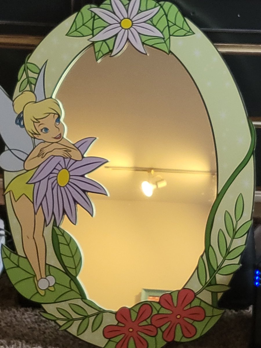 Mommy_Belle84's tweet photo. I love collecting things that helps foster my little space, and for me that is Disney Trinkets! I love Tinkerbell. I found this mirror I can't wait to hang it!! #Littlespace #ABDLSWITCH https://t.co/Ngs4TH9DEq