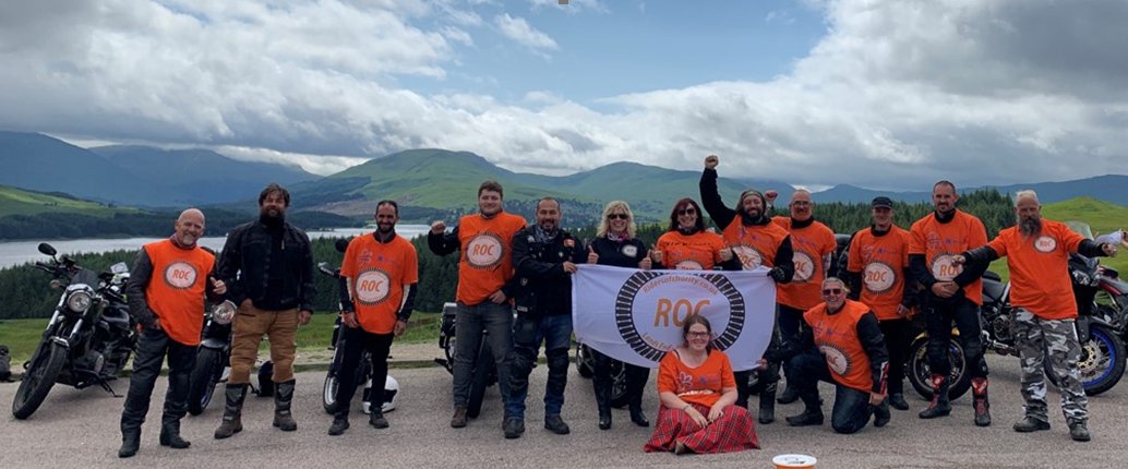 alzheimerssoc's tweet photo. Riders of Charity unites riders from across the UK together to raise money for charity. 

After raising £4,413 on a 3000-mile ride in 2021, @RocRiders are ready to embark on a 14-day ride along the Wild Atlantic Way. ☘️

Learn more at https://t.co/oyQpg8hklD 

#FridayFundraiser https://t.co/gIje9hMQKz