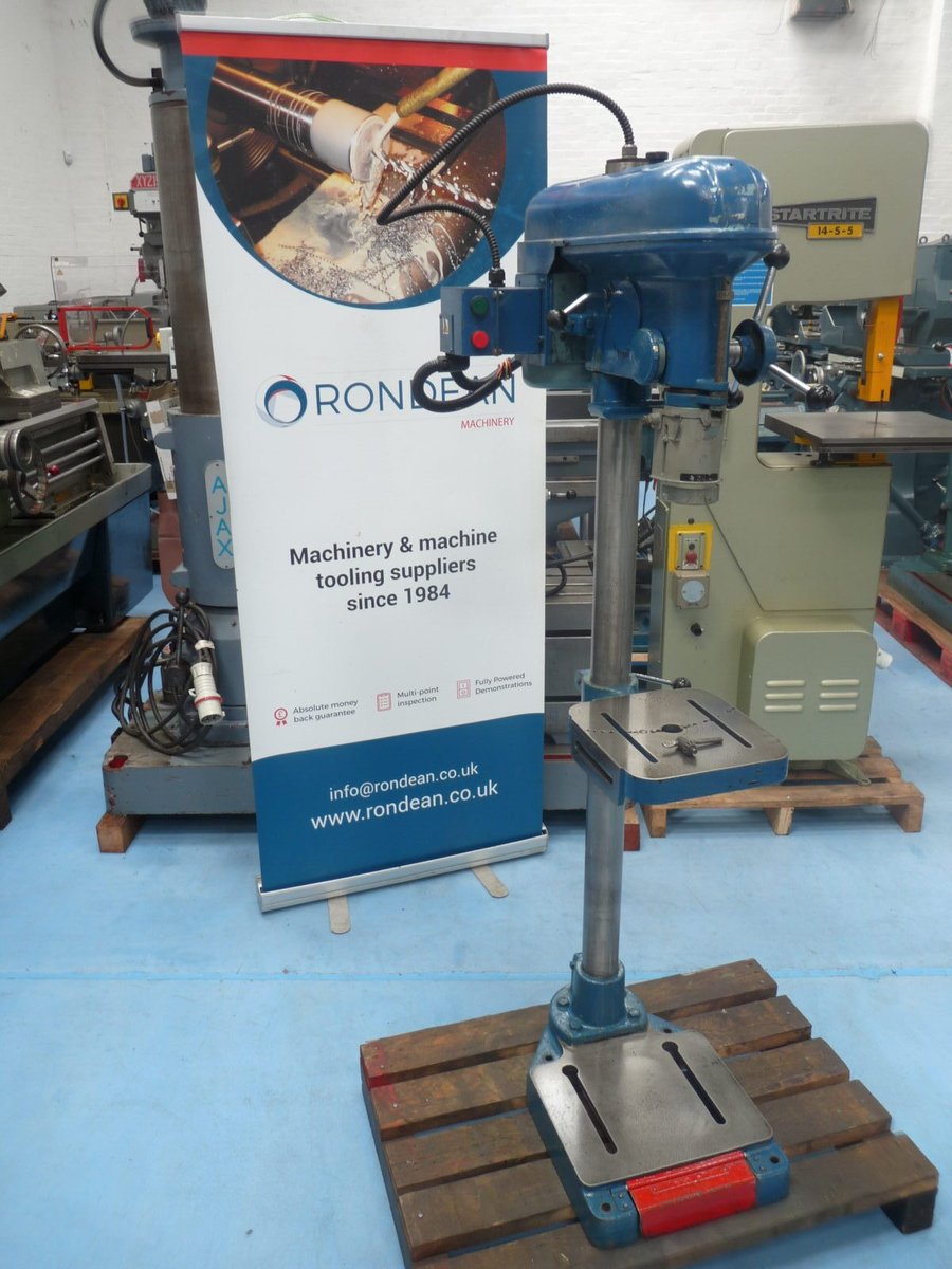 RondeanMachine's tweet image. Meddings Pillar Drill available now, ½” capacity fixed chuck. Click link for more info or call us on 0191 410 5886.
conta.cc/3Pb479A
#engineering #pillardrill #drills #usedmachinery