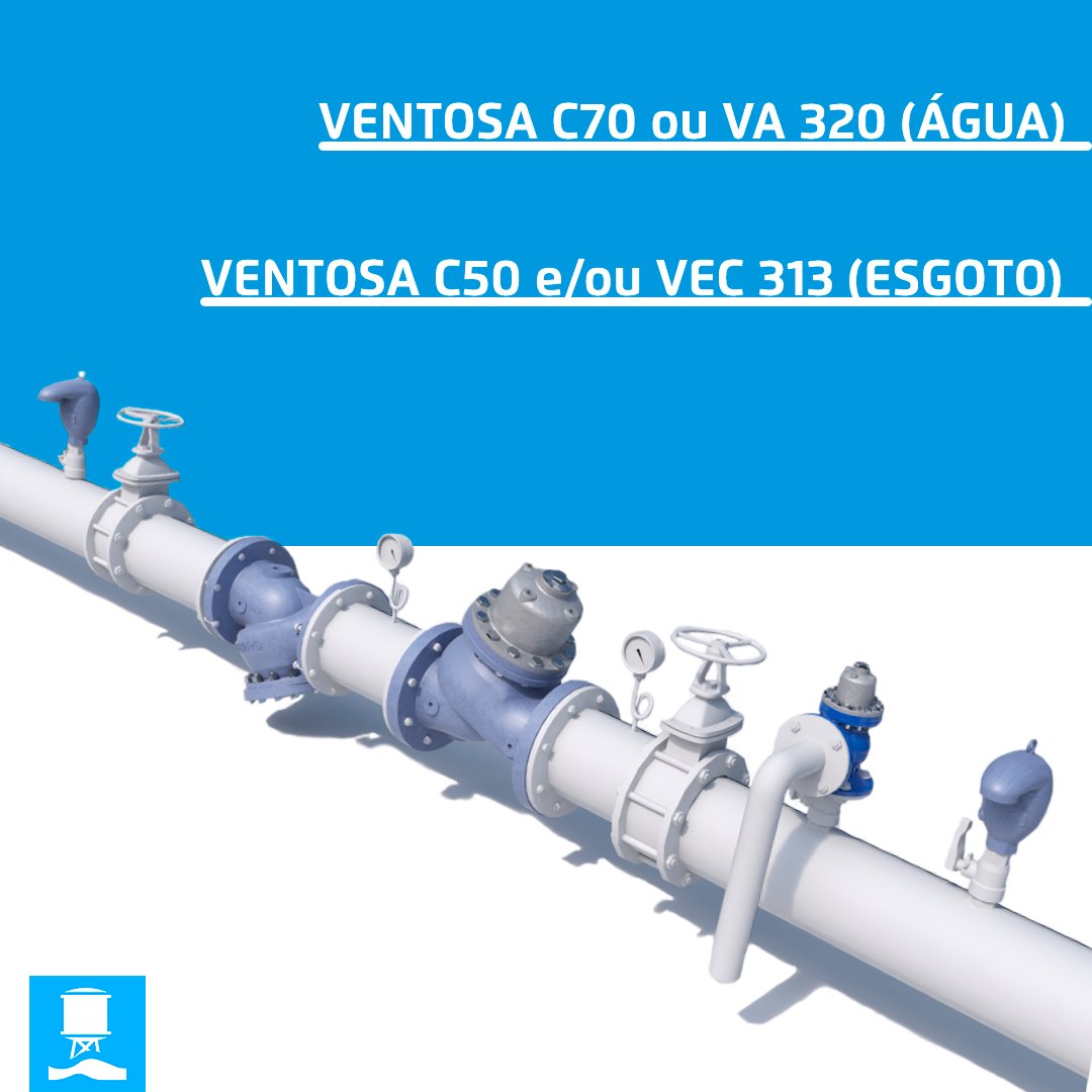 BermadBrasil's tweet photo. A presença de quantidades descontroladas de ar em sistemas de água pode afetar seriamente seu desempenho, causando procedimentos ineficientes de enchimento e drenagem e redução de vazão.  

O ar é essencial para lidar com condições de vácuo e picos de pressão. https://t.co/UWEoiBoOaZ
