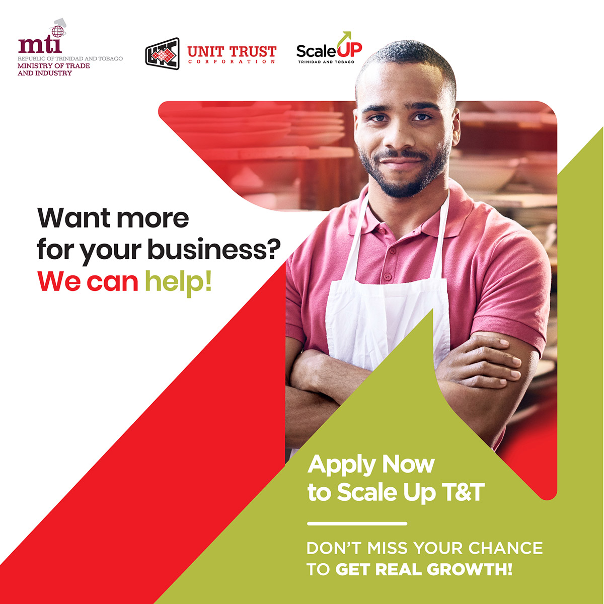 ttutc's tweet photo. Let your business benefit from Scale Up TT and the internationally acclaimed Scalerator® business accelerator program, renowned for its proven track record of launching rapid advancement and fostering business prosperity.
Learn more at https://t.co/thWvjNrRdq
#UTC #scaleuptt https://t.co/ZKtAtsUZO1