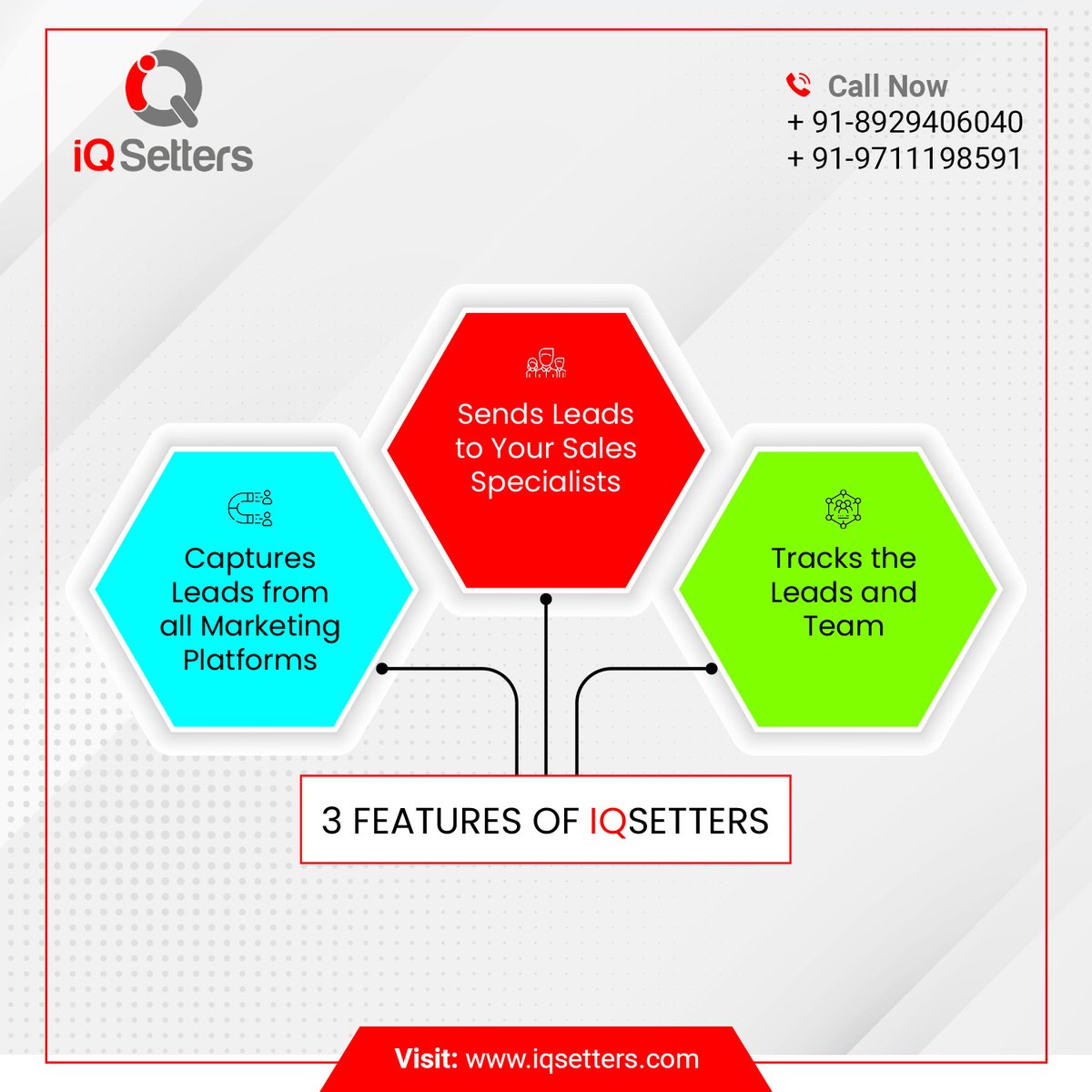iq_setters's tweet photo. IQ Setters LMS or lead Management System Automates Your Lead Management Process. Leads are Automatically Compiled, Distributed, and Tracked. Have Any Questions Regarding IQ Setters LMS, call us now at 8929406040.
https://t.co/4dYRTxV9iS
.
#software #softwarecompany #iqsetters https://t.co/24CpJZi0rI