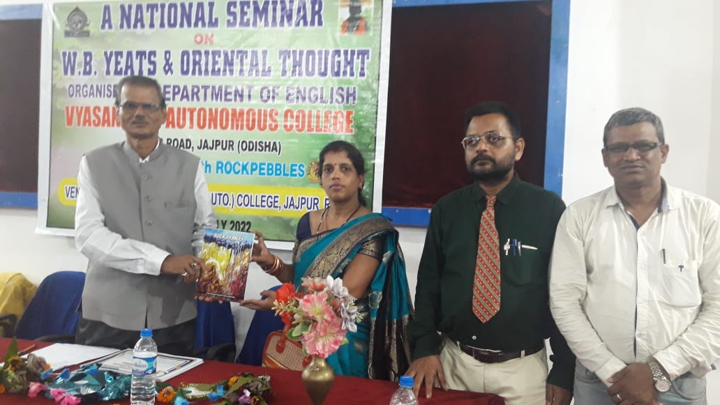 ProfSubashNayak's tweet photo. A Research Paper on @narendramodi the #LuminousSun of #IndianLiterature by @SahooTulasi , Indian Writer (my Dear wife) published #RockPebbles the approved Journal of @ugc_india @PMOIndia @sahityaakademi https://t.co/xtSQ4m35Ww
