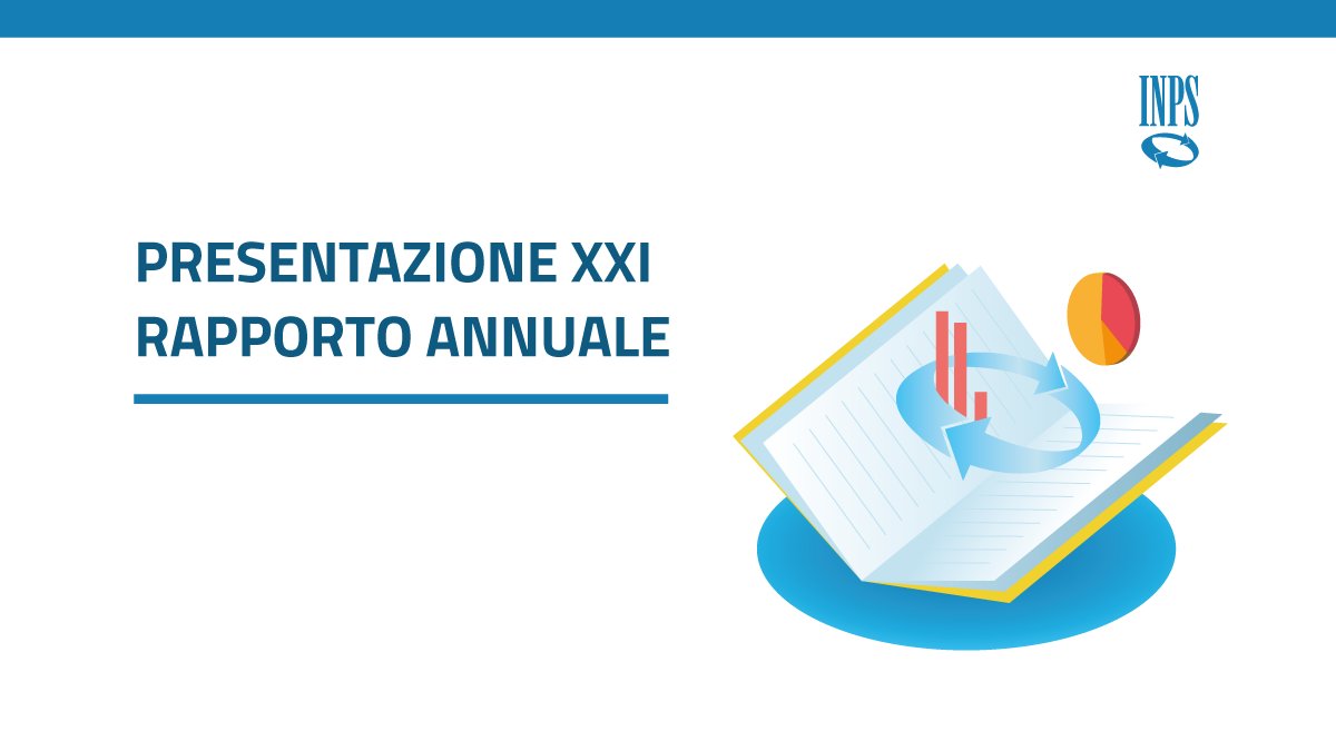 INPS_it's tweet image. 📅 Lunedì #11luglio, alle ore 11:00, a @Montecitorio si svolge la presentazione del XXI Rapporto annuale Inps. Illustra il #RapportoAnnuale il Presidente dell'#Inps @PTridico. 
▶️ webtv.camera.it/evento/21058
#InpsComunica #SaveTheDate #XXIRapportoAnnualeInps