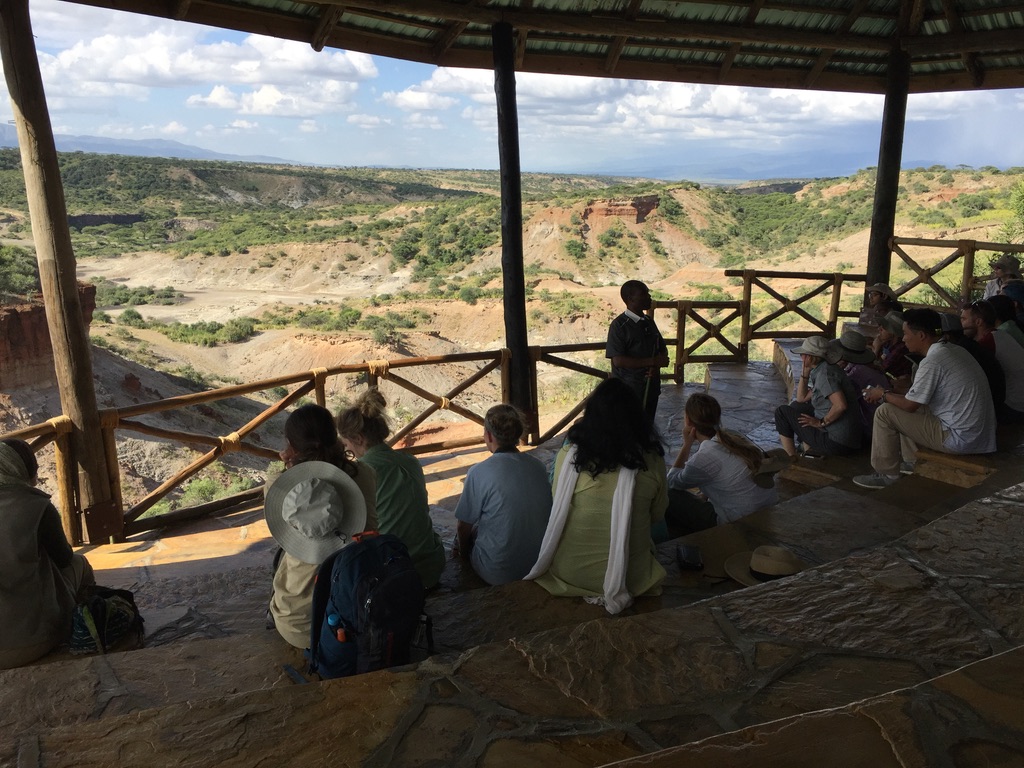 AugCSM's tweet image. #FlashBackFriday
Check out these photos from the 2018 study abroad trip to Tanzania! Dr. Bran Cromer and the students went to Olduvai Gorge – this is a fossil dig site were some of the oldest human fossils have been found. AU has lots of study abroad opportunities available!