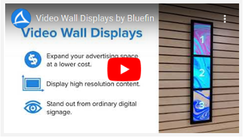 BluefinLcd's tweet photo. Maximize your digital signage real-estate by going beyond the same old rectangle. Video Wall displays combine multiple high-definition LCDs into a single digital space. https://t.co/jfAqQLCcSO
#BluefinLCD #BluefinDigitalSignage #InnovativeCustomizable https://t.co/GimV2zJbB8