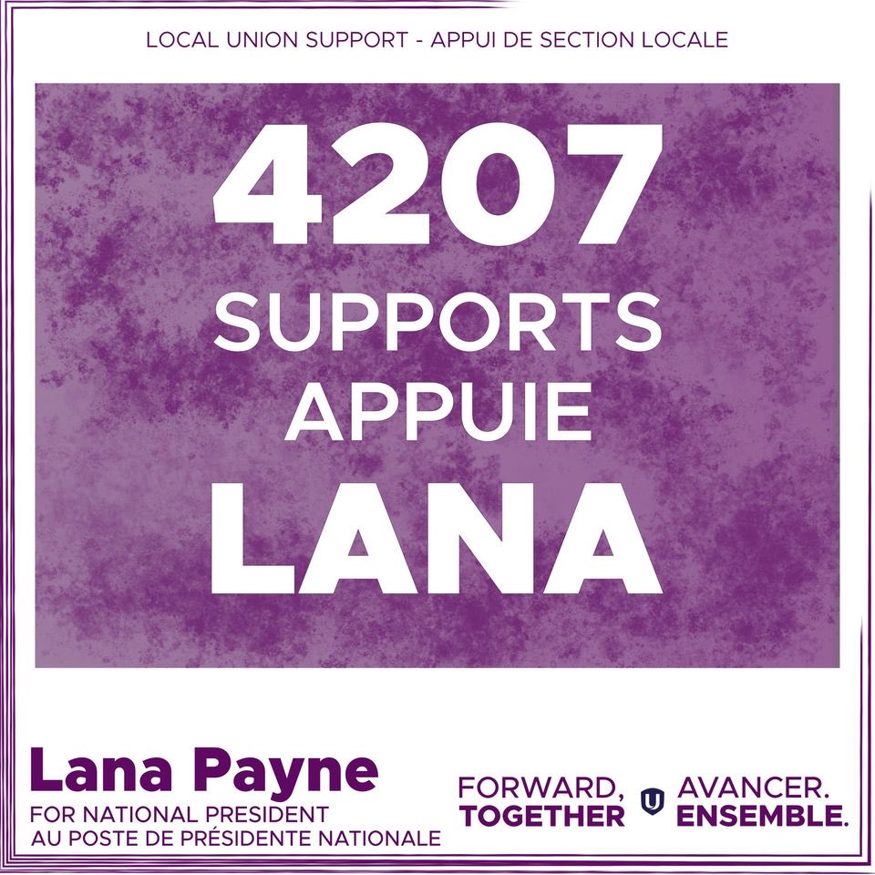 Lanampayne's tweet photo. Thank you Unifor Locals 2889, 3018, 11 and 4207 for your support and confidence and for believing in a fighting, principled union - a union for everyone and with everyone! We are building it together. Solidarity. Always. #forwardtogether #lpx2 ⁦@len_poirier⁩ ✊ https://t.co/qIq1KlagYO