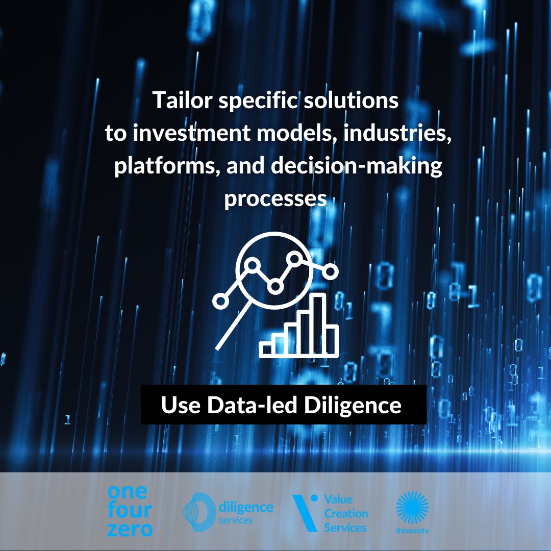 140group's tweet image. The 'traditional model' did not make use of Big Data. onefourzero aggregate over 1500 datasets to ensure that your commercial diligence is data-led. 🔥

Explore our Award-Winning Commercial Diligence Services here: bit.ly/393SBx1

#onefourzero #commercialdiligence