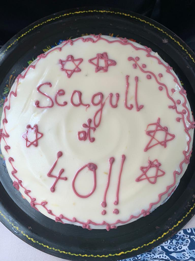 seagullbooks's tweet photo. Always. The books. Punctuated with cake. https://t.co/44qSTCMdbu