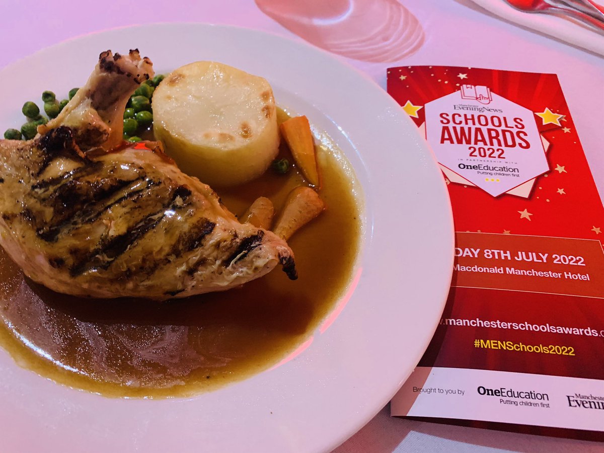 RachelFosterOE's tweet image. Scrumptious lunch today #MENSchools2022 @SchoolsAwards @OneEducation